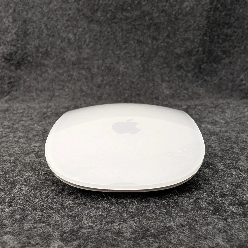 Apple Magic Mouse Wireless Bluetooth Laser Mouse White Silver Model A1296